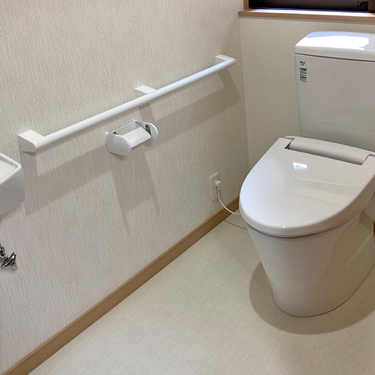 洋便器+洗面→節水型洋式トイレ+手洗い